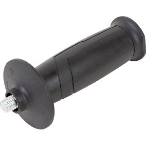 Schwarzer Ersatz-Handgriff aus Kunststoff für LUX Winkelschleifer WIS-2200/230.