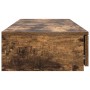 vidaXL Bettschublade in Räuchereiche Optik, 120x36,5x16,5 cm, aus Holzwerkstoff.