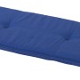 Madison Bankauflage Panama Blau, 150x48 cm, wasserabweisend für Gartenbänke.