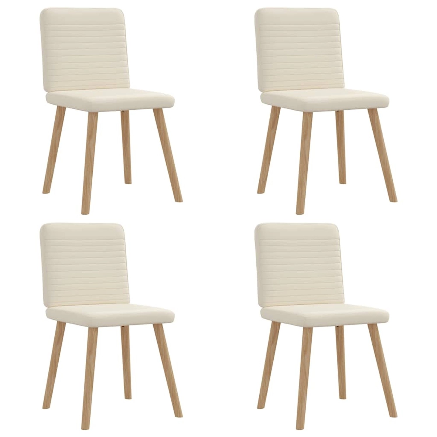 vidaXL Esszimmerstühle 4 Stk Leinen 3315255 günstig online kaufen