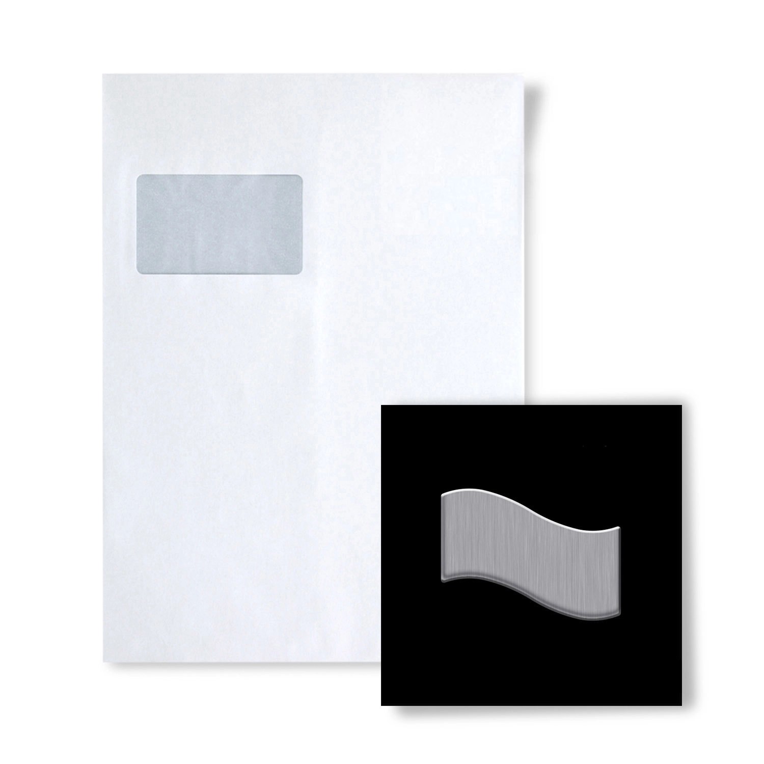 ALLOY Mosaik MUSTER S-Flux-S-S-B Flux Edelstahl Gebürstet günstig online kaufen