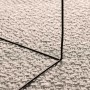 vidaXL Teppich ZIZUR Creme 200x200 cm Jute-Optik Indoor und Outdoor 4010367_4