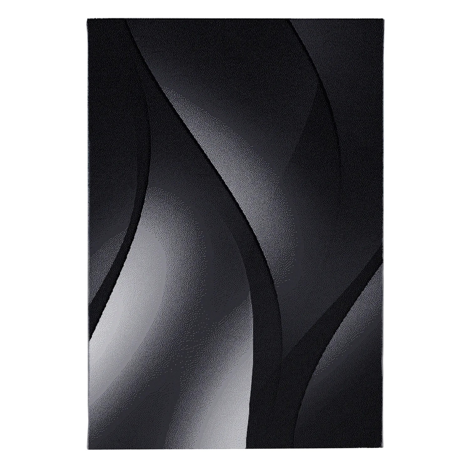 Ayyildiz Kurzflorteppich Plus 8010 Schwarz 120 cm x 170 cm