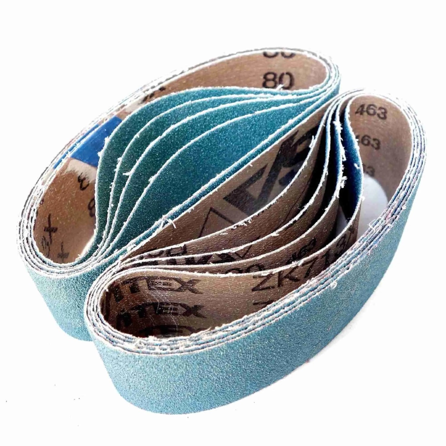 VSM Gewebe Schleifband ZK713X 40x305 mm Korn 80 10 Stück