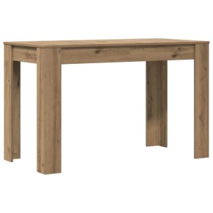 Rechteckiger Esstisch in Artisan-Eiche Optik aus Holzwerkstoff, 120x60x76 cm. Ideal für Esszimmer oder Küche.