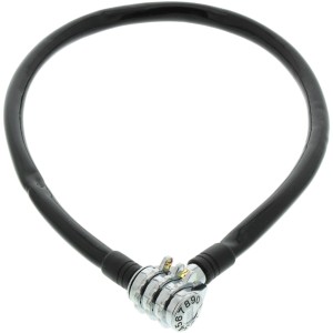 Burg Wächter Fahrrad-Seilschloss 440 50 mit Zahlencode, 50 cm lang.