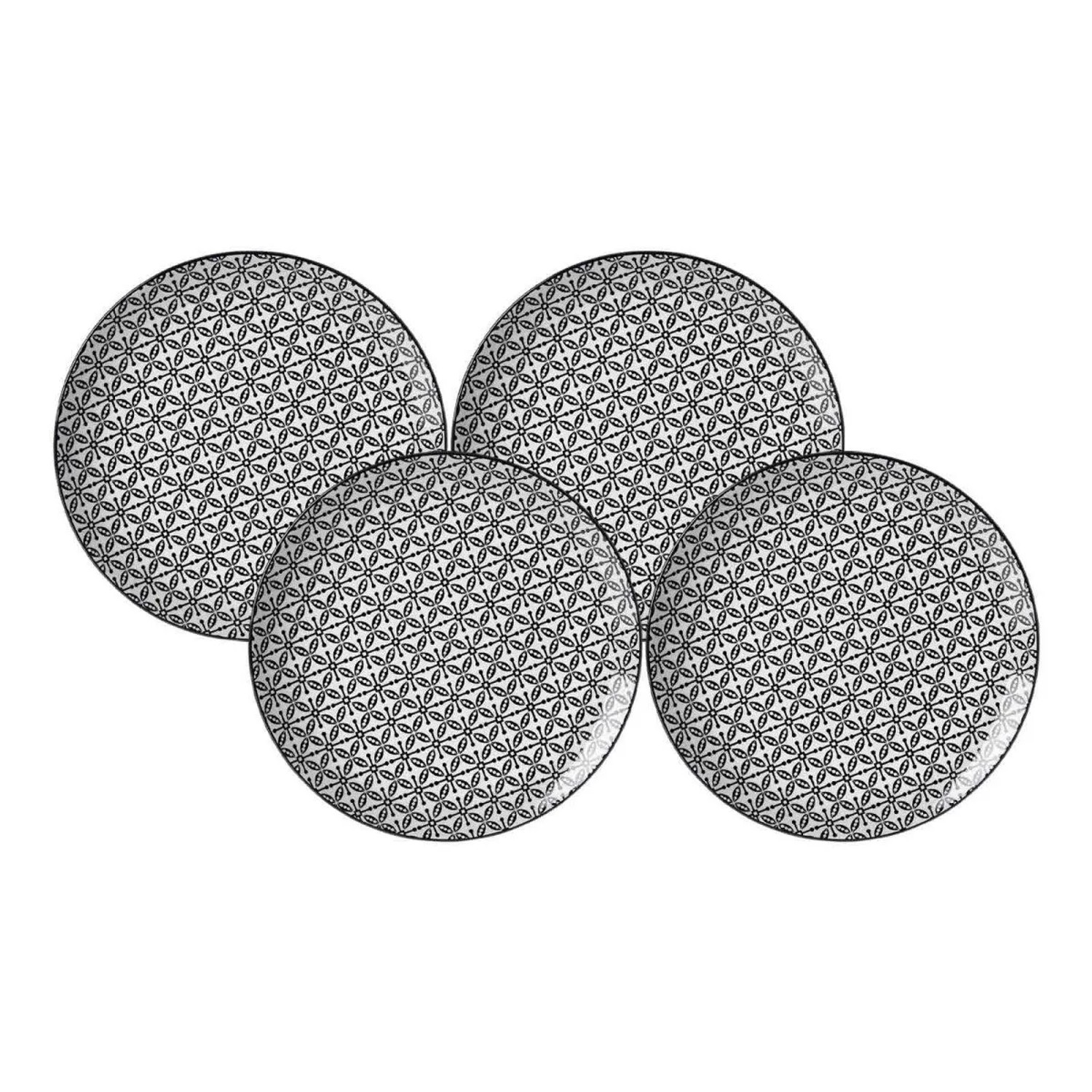Ritzenhoff & Breker Takeo Leaves Dessertteller 21,5 cm 4er Set