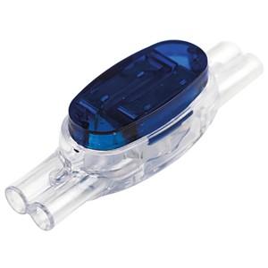 Skana Durchgangsverbinder 2/4-polig, wasserdicht für Rasenmäher Begrenzungskabel.