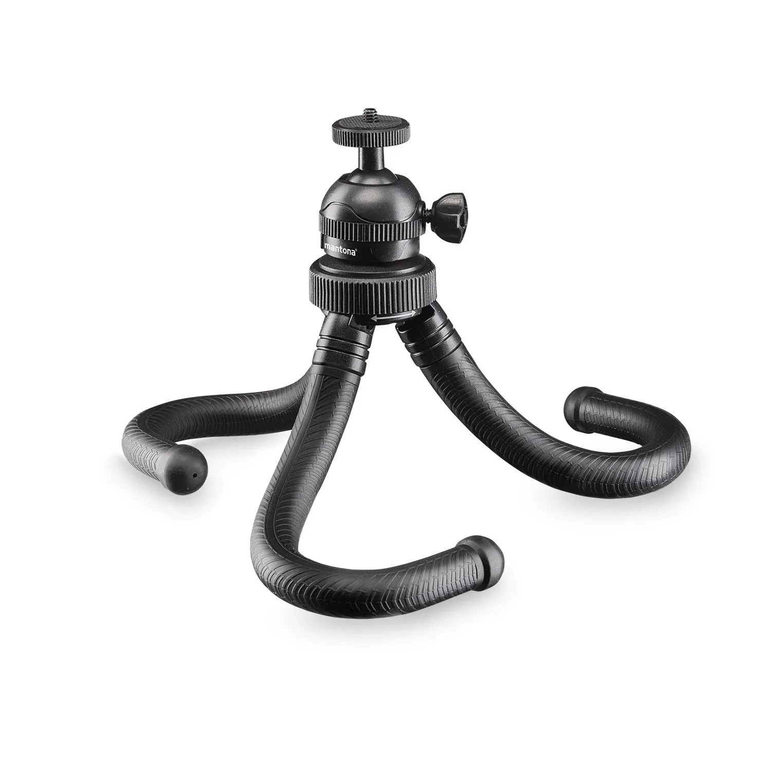 Mantona Gibbo Flex Ministativ 30Cm Kamera Fotostativ Dreibein Tripod Reisestativ