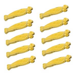 10 gelbe TRUTZHOLM Rundschlingen, je 3t Tragkraft, 6m Umfang, für Hebe- und Transportarbeiten.