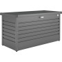 Biohort Freizeitbox 130, dunkelgrau-metallic, Universalbox aus Metall mit Drehgriff-Zylinderschloss.