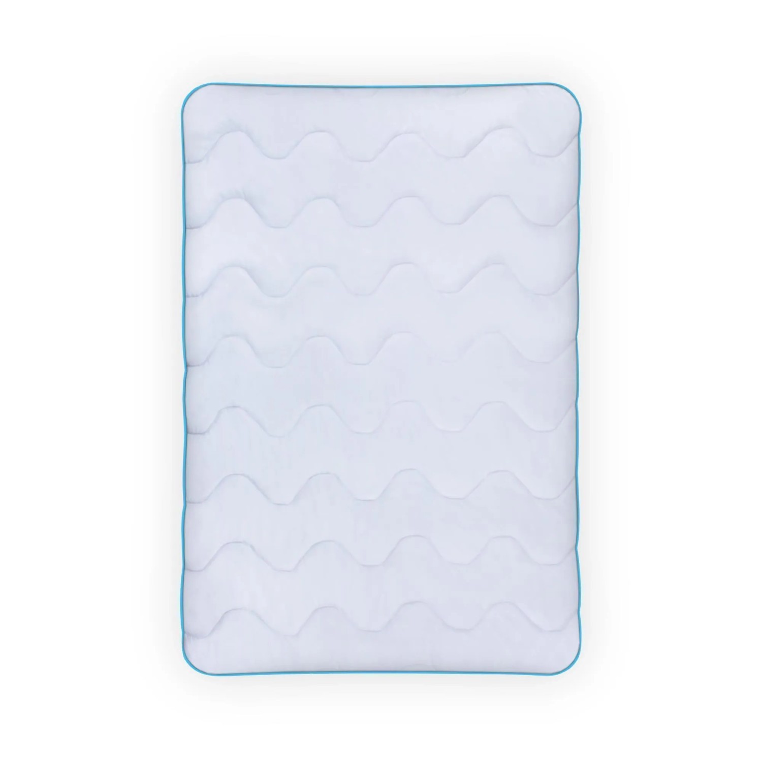 Bestlivings 4 Jahreszeitenbett mit Blauer Biese 200 cm x 220 cm und 80 cm x 80 cm Kissen