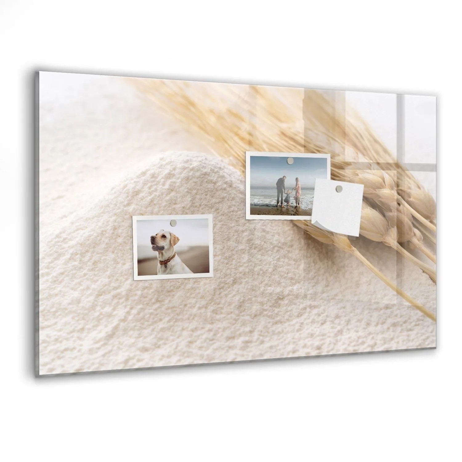 Tulup Glasmagnettafel Beschreibbar Mehl 60x40 cm Magnettafel Wand Glas Schw günstig online kaufen