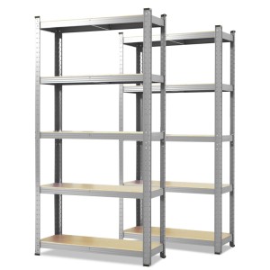 KARAT Schwerlastregal Lakota 2er Set Traglast bis 875 kg Verzinkt 200 x 100 x 50 cm