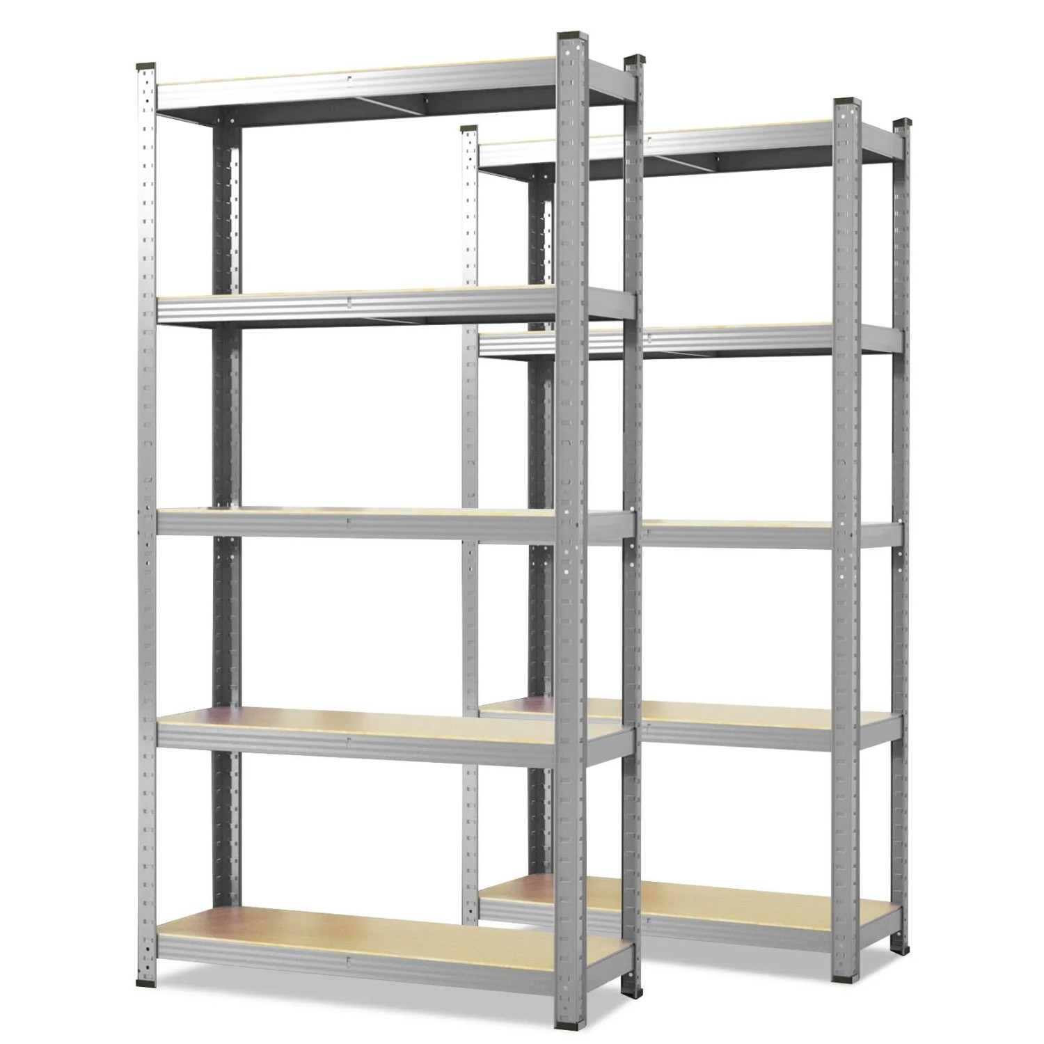 KARAT Schwerlastregal Lakota 2er Set Traglast bis 875 kg Verzinkt 200 x 100 x 50 cm