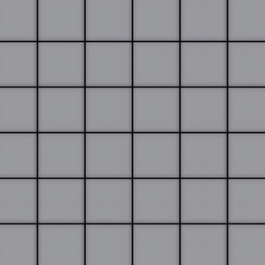 ALLOY Mosaikfliese Massiv Metall Edelstahl Marine Gebürstet Grau, 10 Matten (0,94 m²)