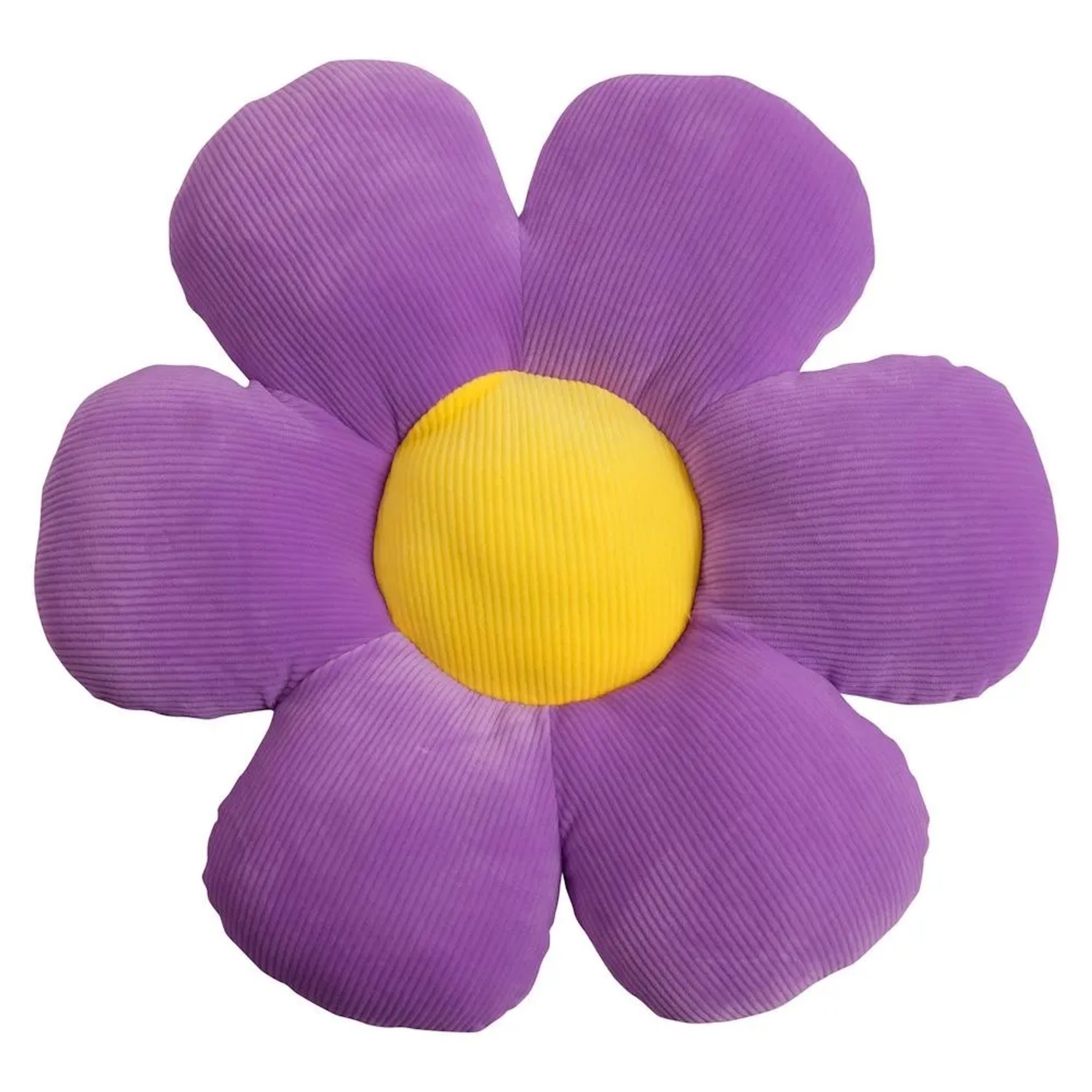 MAGMA Heimtex Dekokissen Minnie Blumenform Ø 50 cm Lila