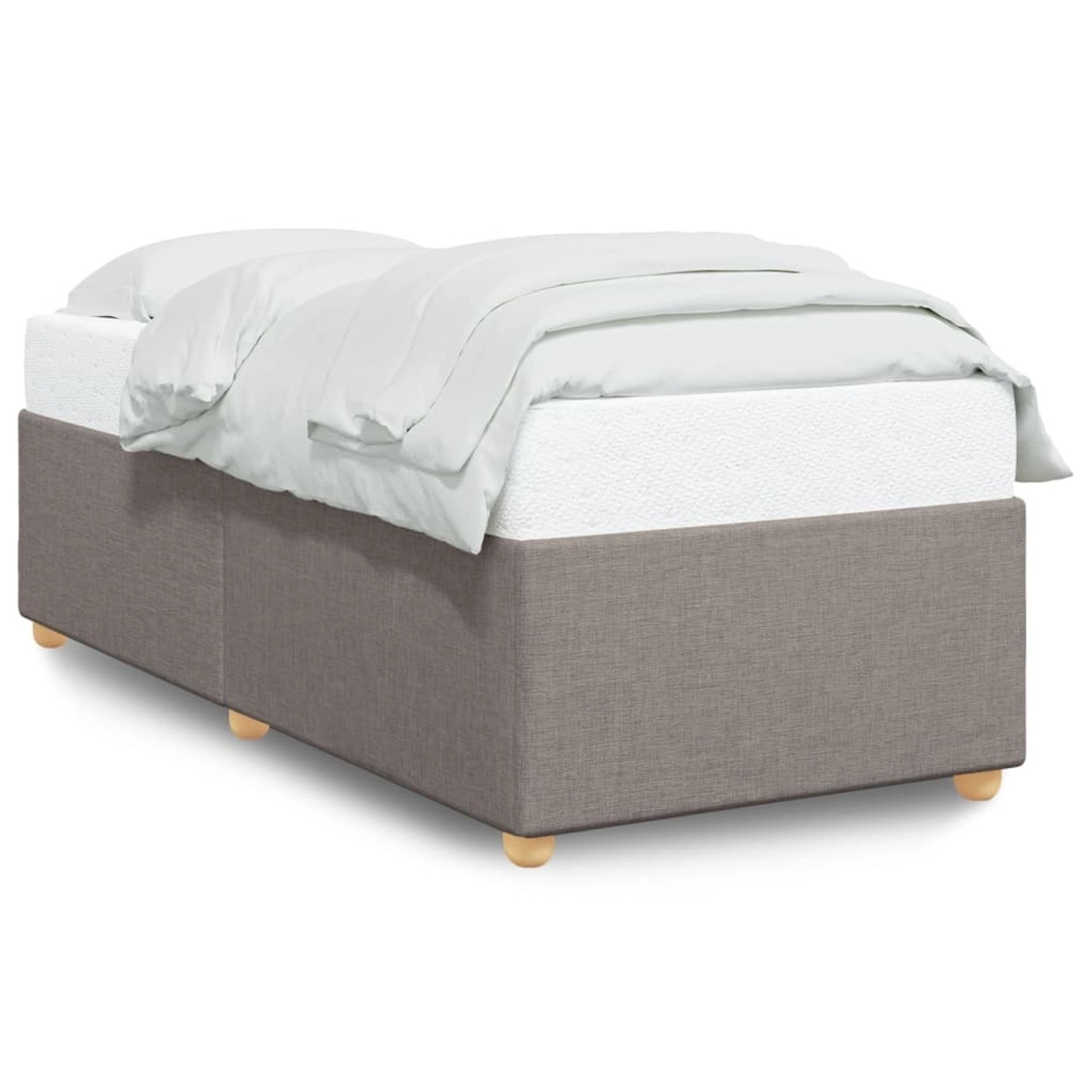 vidaXL Bettgestell Taupe 80x200 cm Stoff Modell 62099273 günstig online kaufen