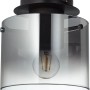 Brilliant Deckenleuchte Beth, 20 cm, Rauchglas, Innenleuchte mit E27 Fassung.