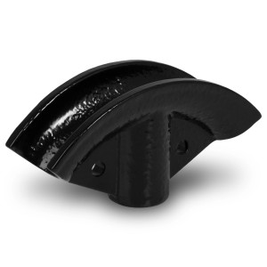 EBERTH Druckstück 1 Zoll für Rohrbiegemaschine, Gusseisen, schwarz lackiert.