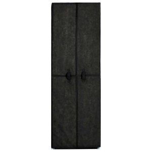 vidaXL Schuhschrank Schwarz 60x30x166 cm Stoff 282463