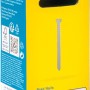 Verpackung Rapid Nägel 8/30 mm, 2.250 Stück, für Druckluftnagler. Galvanisierte Stahlnägel in gelber FSC-zertifizierter Schachtel.