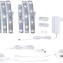 Paulmann MaxLED Night Comfort Set: LED-Streifen, Sensoren und Netzteil für Doppelbett-Beleuchtung.