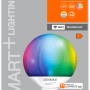 Ledvance Smart+ Wifi Globe RGBW E27/14W Klar: Intelligentes, klares Leuchtmittel mit Farbwechsel.