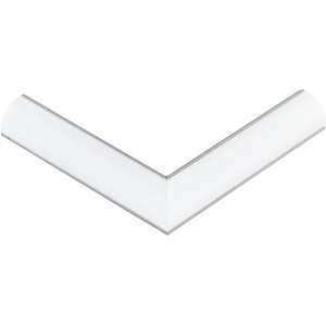 Eglo Alu Eckverbinder rechts, alufarben, für LED-Eckprofile, zur Verbindung von LED-Streifen.