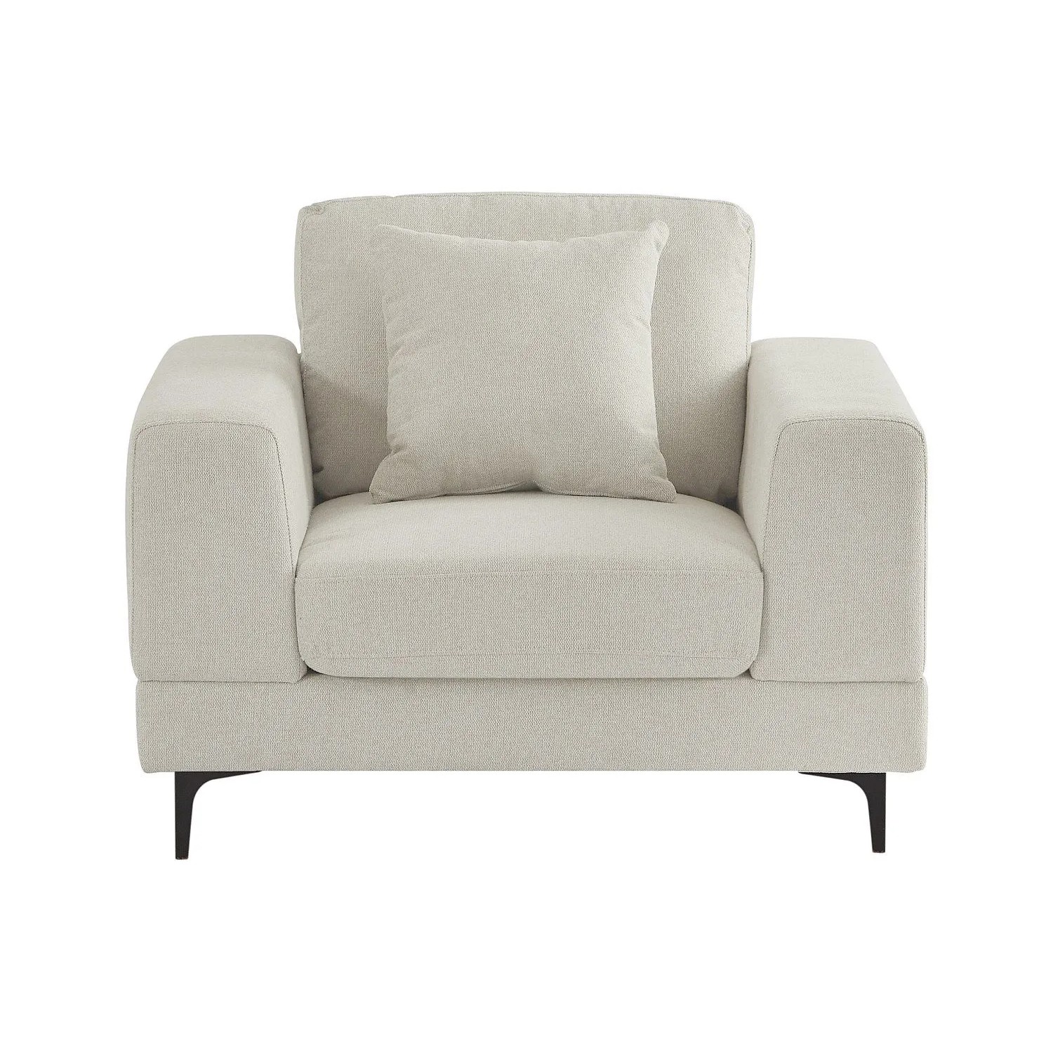 Vente-unique Sessel Mit Gerader Rückenlehne Jamolo Beige 107 cm