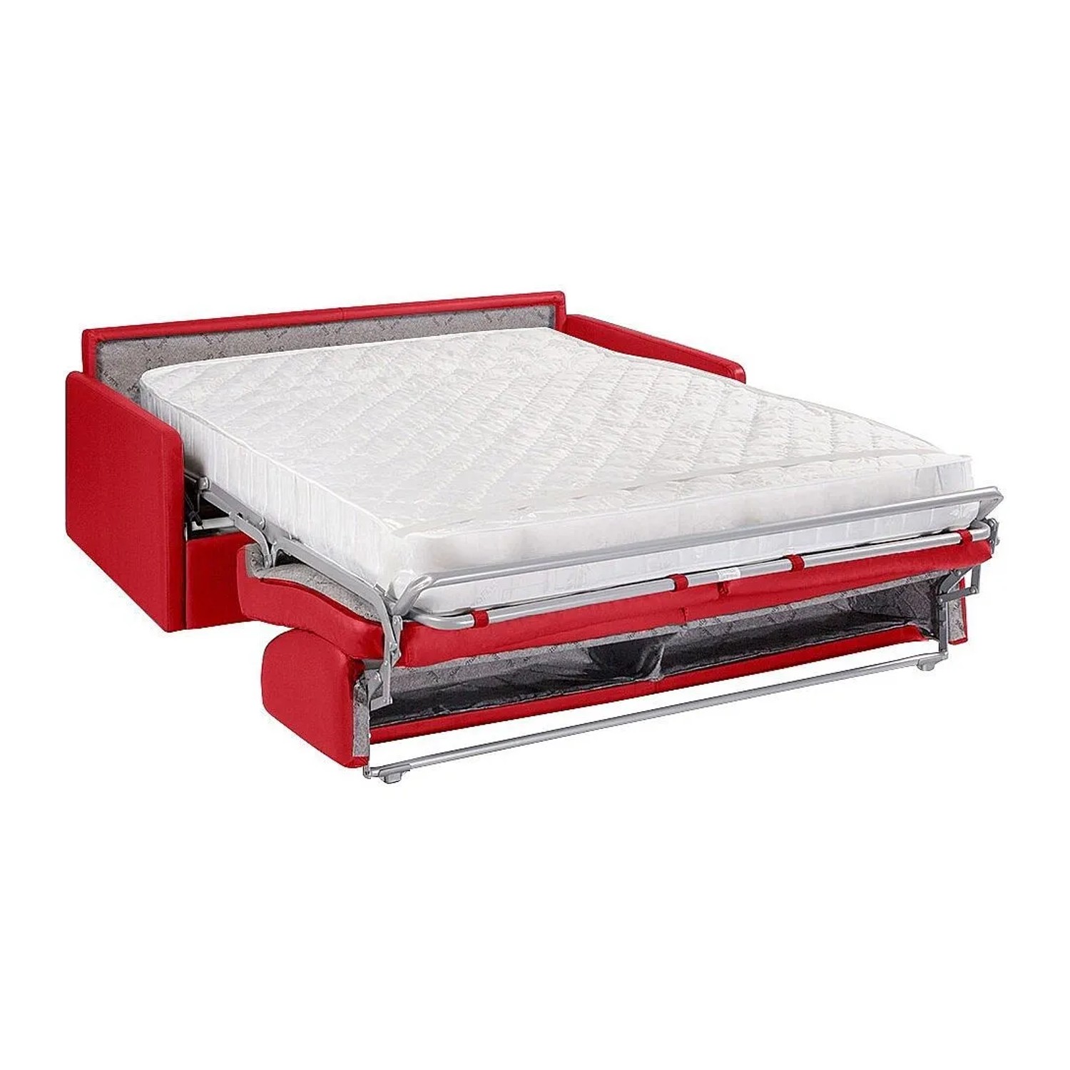 Vente-unique Schlafsofa Calife Rot 190 cm