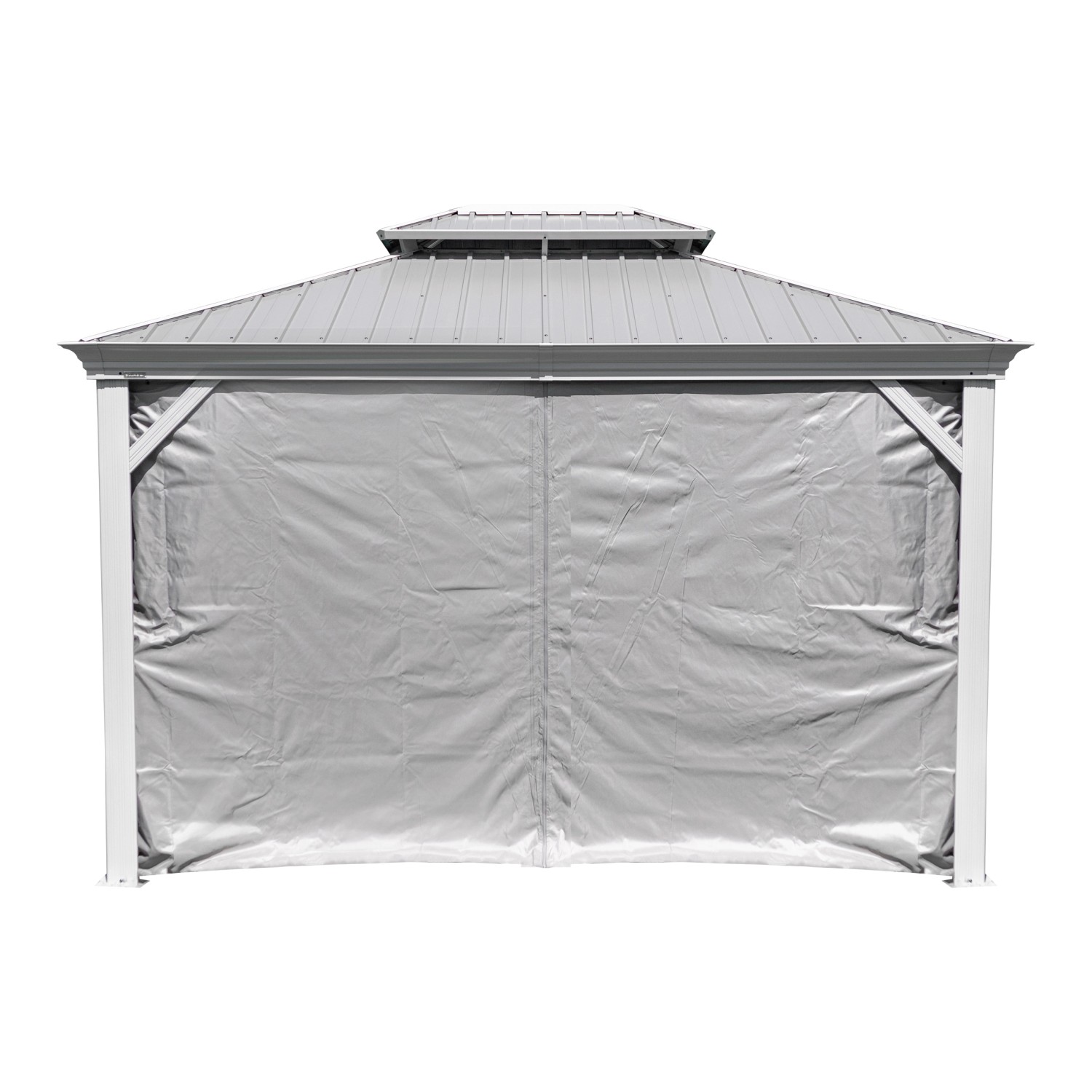 Sojag Vorhang-Set für Aluminium Pavillon Messina 10 x 12 Taupe