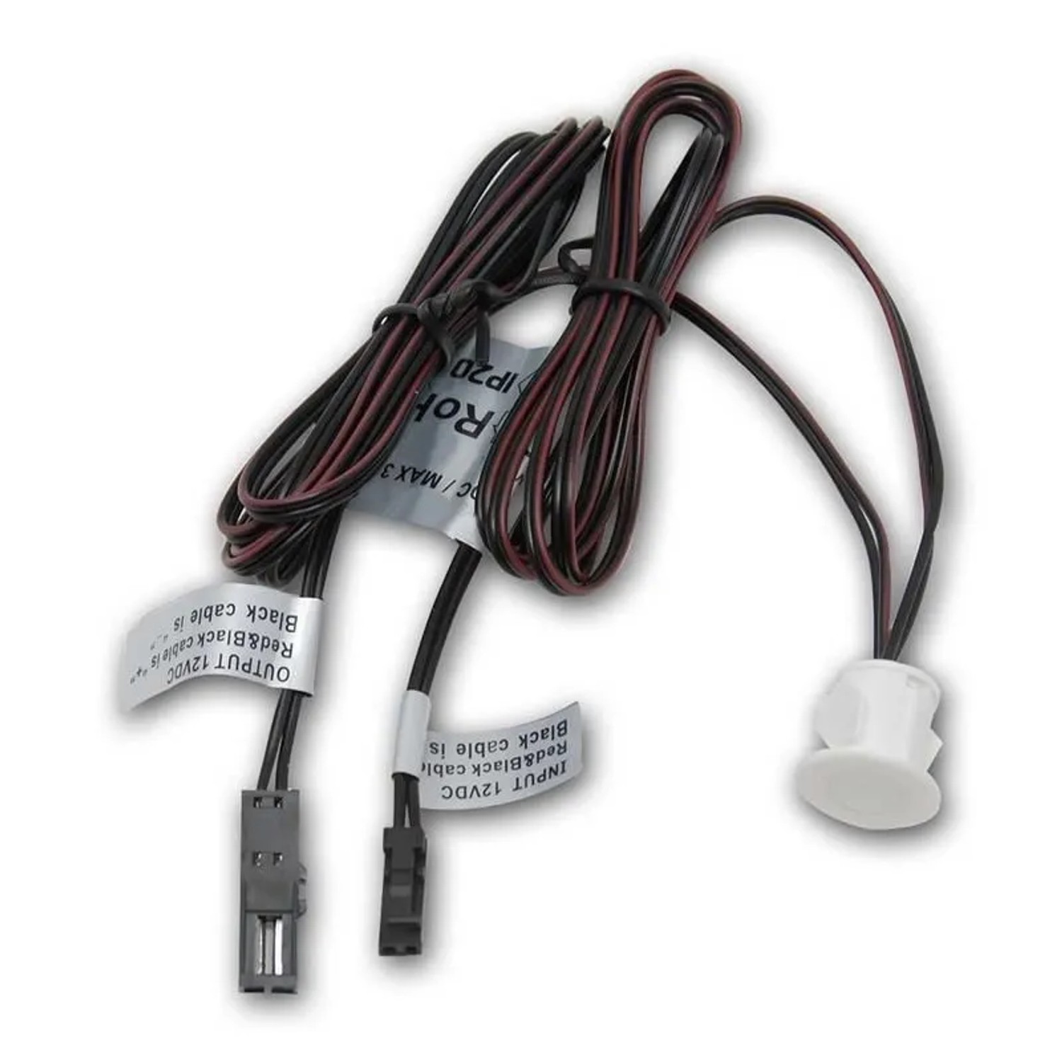 world-trading-net Einbau LED Schalter mit Dimmer 12VDC 3A Weiß