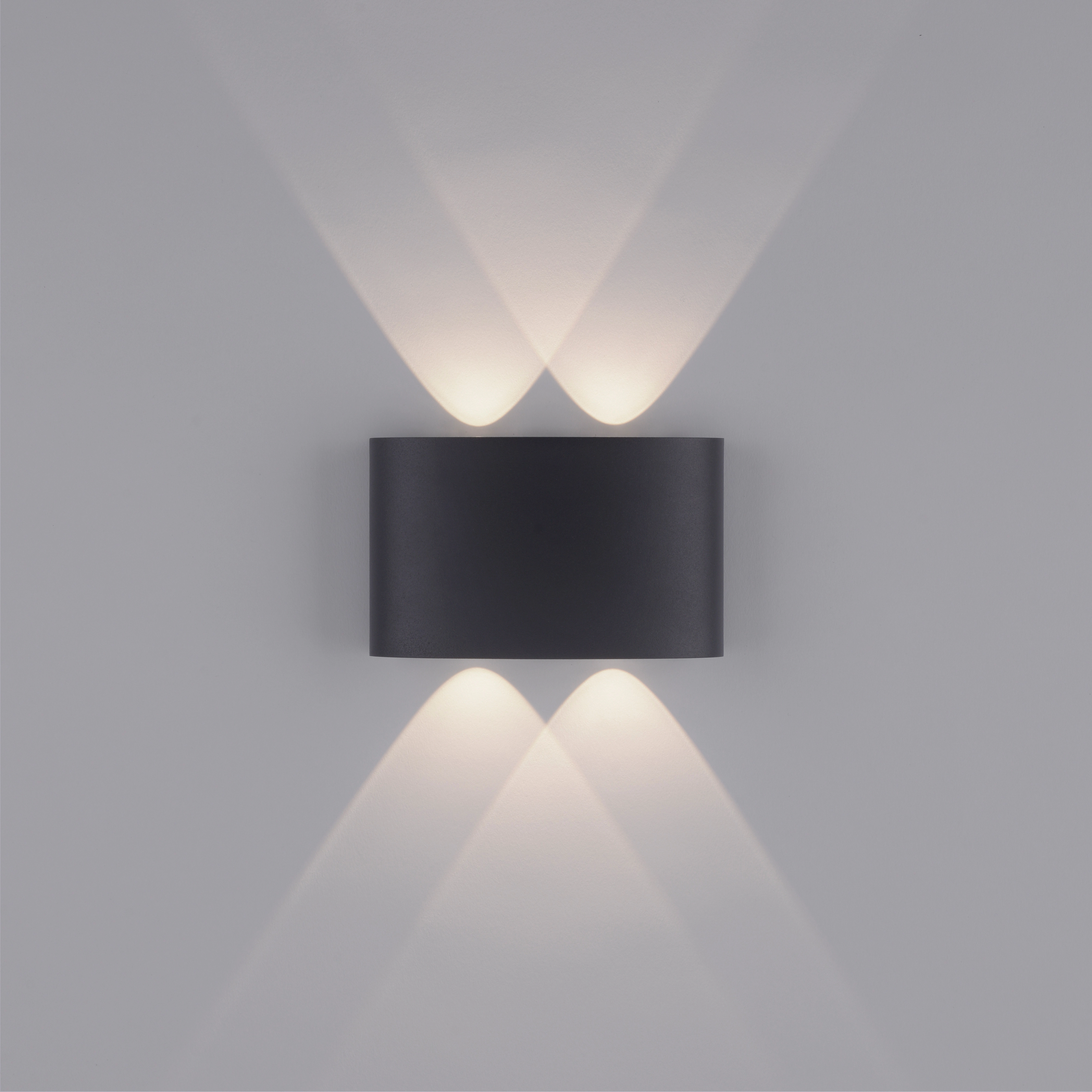 Paul Neuhaus LED-Wandleuchte Carlo x cm kaufen bei 8 13 OBI Anthrazit cm 2-flammig