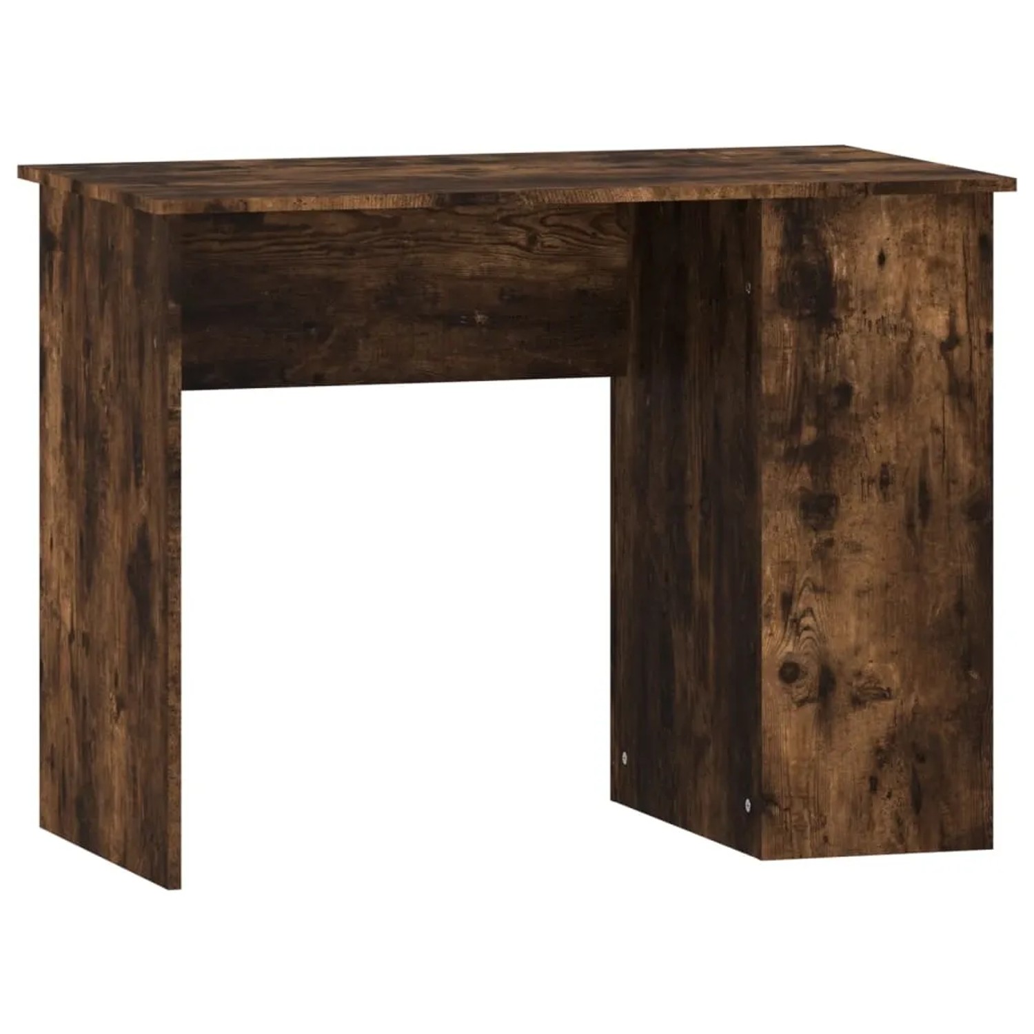 vidaXL Schreibtisch Räuchereiche 100x55x75 cm Holzwerkstoff 823029