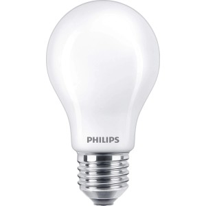 Philips LED-Lampe E27 in Glühlampenform, 2,2W, warmweiß.