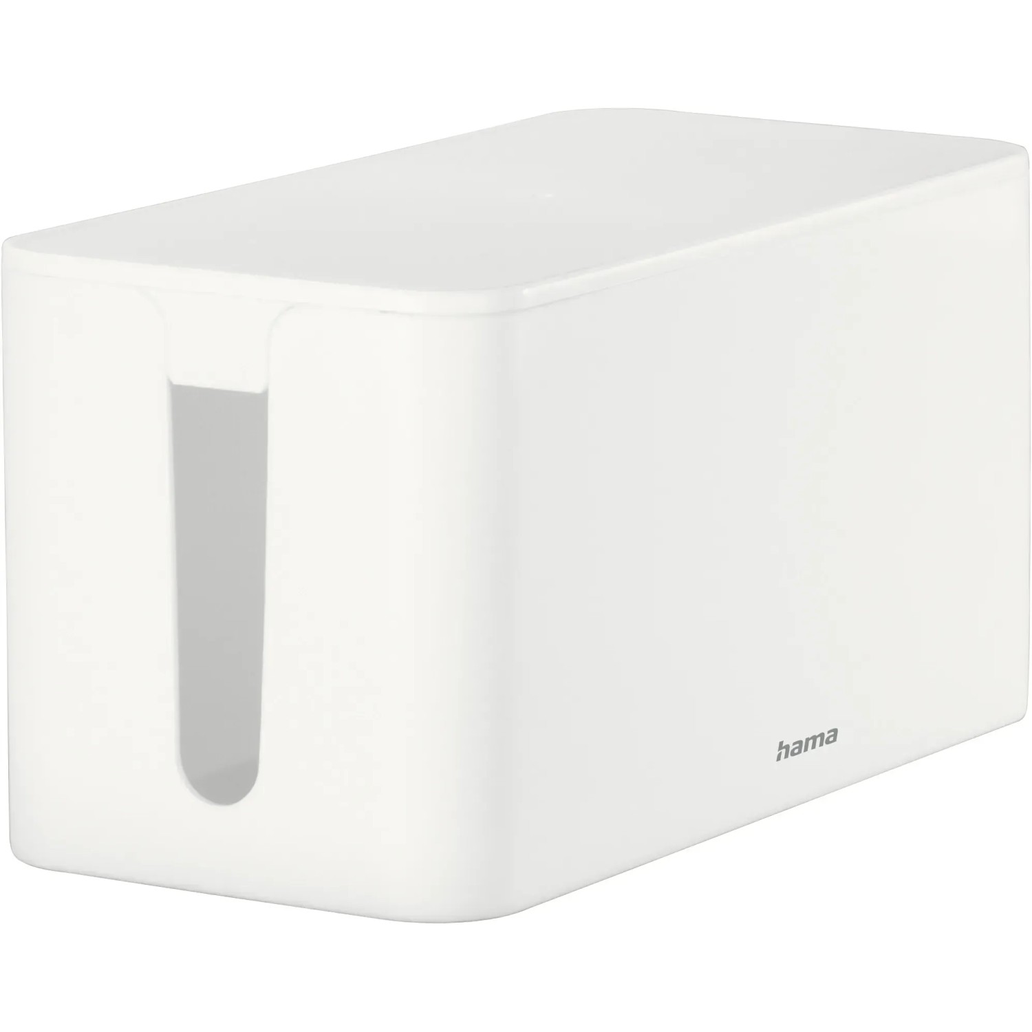 Hama Kabelbox Mini 23,5 cm x 11,5 cm x 12 cm Weiß