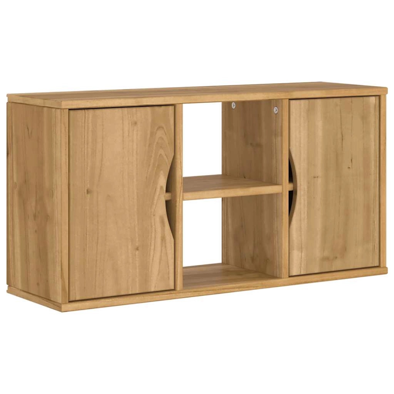 vidaXL TV-Schrank ODDA 79x24x40 cm Massivholz Kiefer 4103603 günstig online kaufen