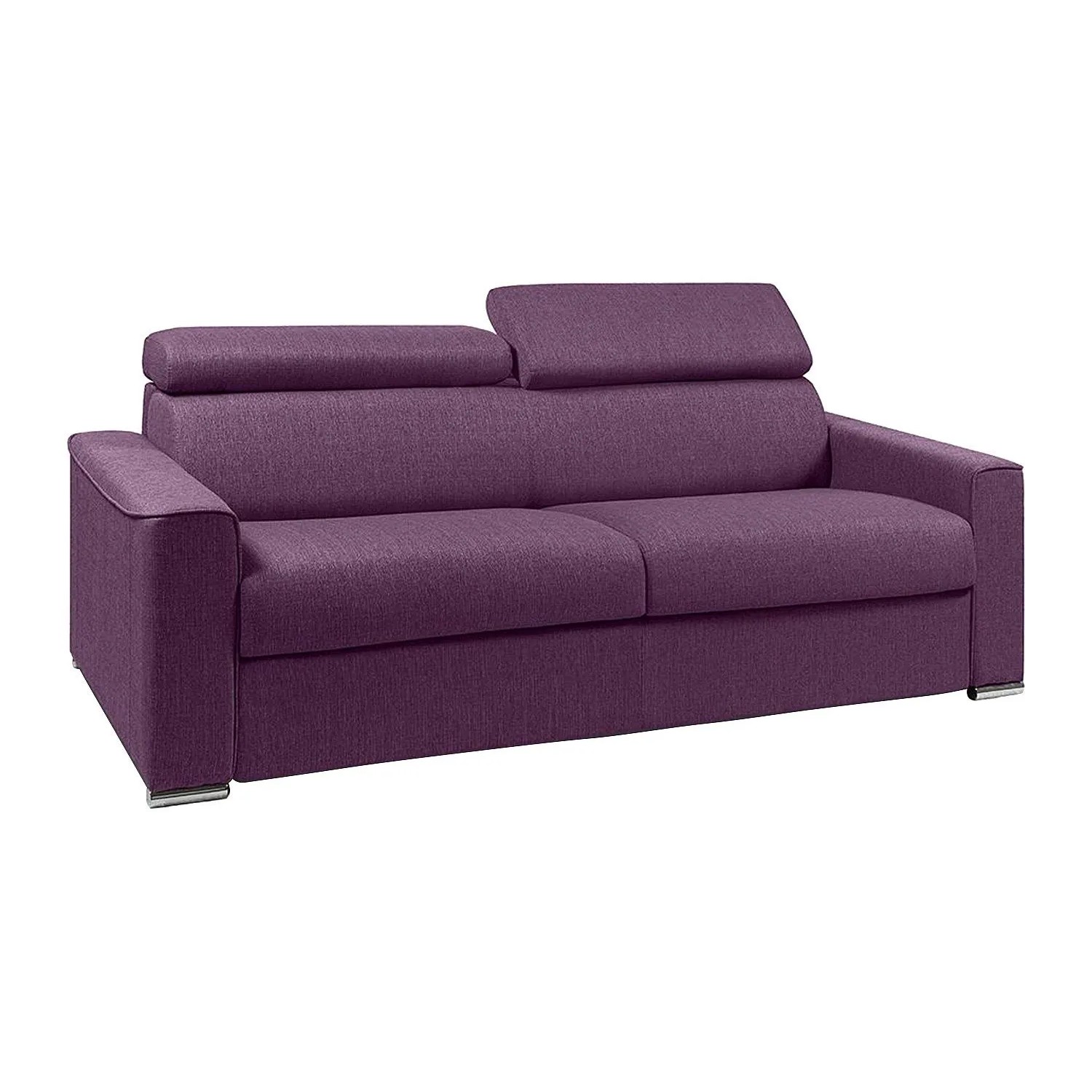 Vente-unique Schlafsofa Vizir Violett 216 cm