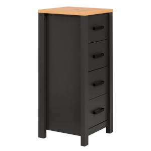 OBI Veneto Midischrank Anthrazit 42 x 40 x 94 cm