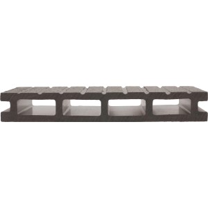 Terrassendiele WPC Anthrazit 2,1 cm x 14,5 cm x 220 cm