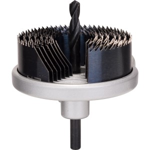 Bosch DIY Lochsägenset, 7-teilig, 18,5 mm, mit verschiedenen Sägekranzgrößen und Zentrierbohrer.