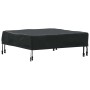 vidaXL Tischdecken Uni Schwarz 72 x 72 x 15 cm Stoff 4106076