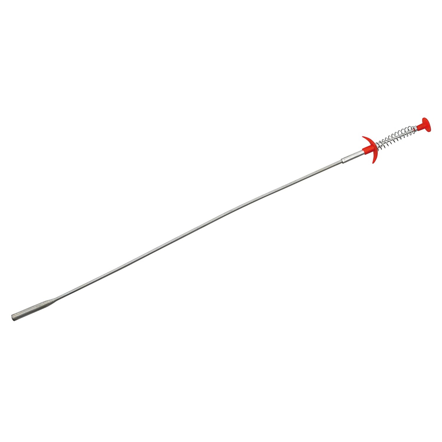 Kirchhoff Greifwerkzeug für Rohrreinigung, 600 mm, mit rotem Griff und Greifarm.