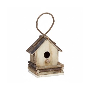 Relaxdays Vogelhaus Holz Natur Zum Aufhängen