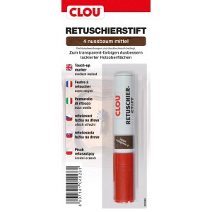 Clou Retuschierstift Nussbaum Mittel zur Ausbesserung von Holzoberflächen.