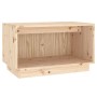 VidaXL TV-Schrank aus Kiefernholz, 60x35x35 cm, offenes Fach für TV-Zubehör.