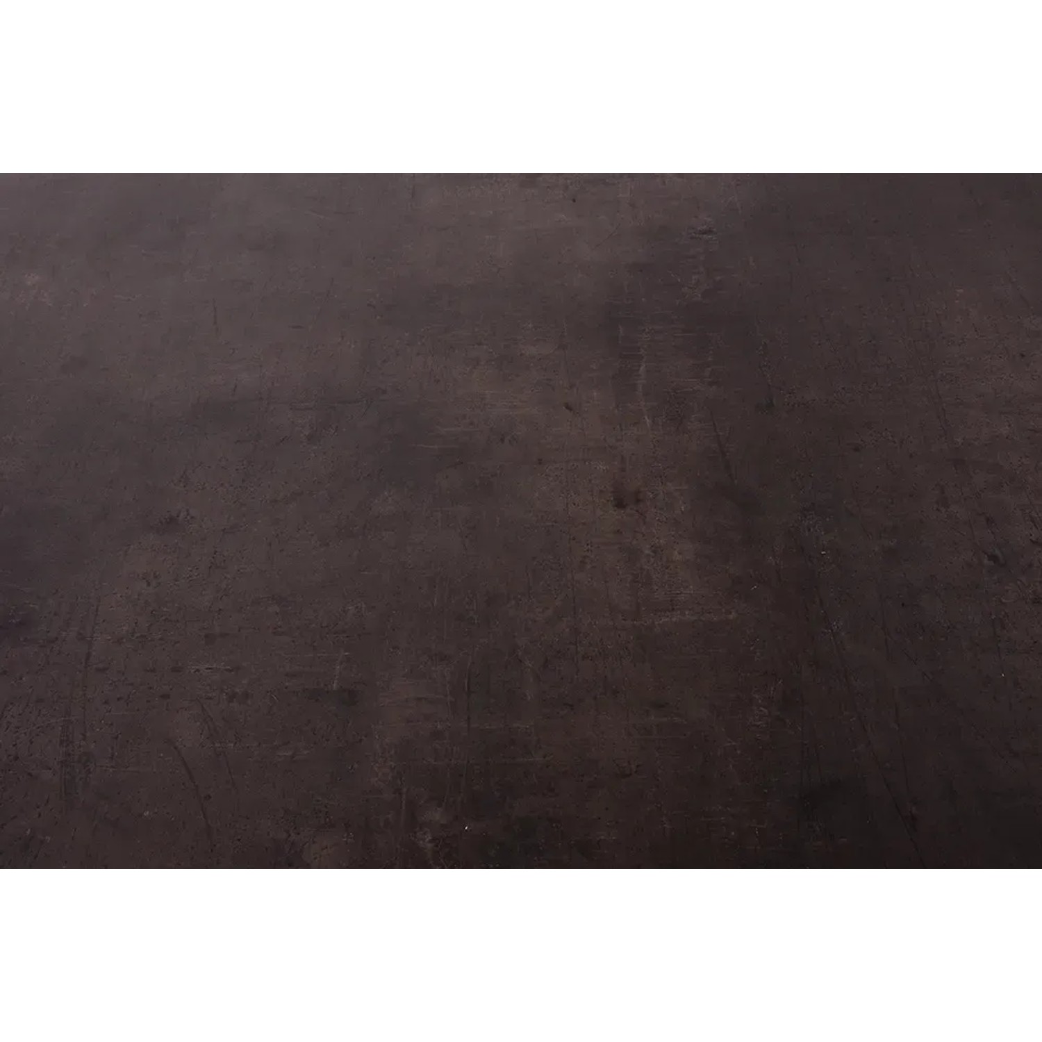 Detailansicht der Tischplatte des runden, schwarzen Gartentischs SOPHIA (Ø 110 cm) von Garden Pleasure.