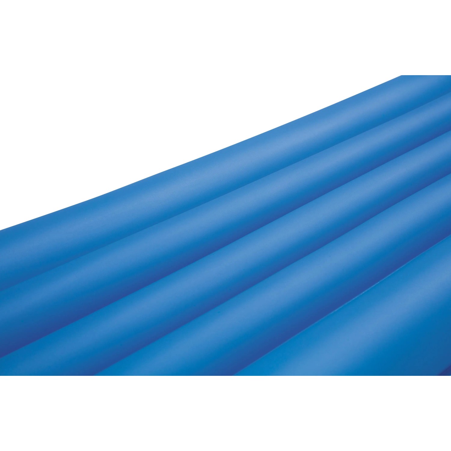 Detailaufnahme einer blauen Bestway Luftmatratze (170x54x15 cm) mit matter Oberfläche.