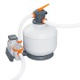 Bestway Flowclear Sandfilteranlage mit Zeitschaltuhr für Pools bis 60.500 l.